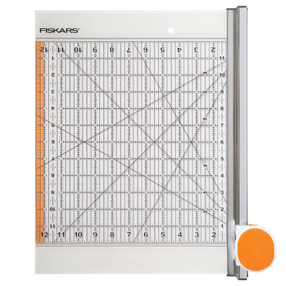 Fiskars Combo Rotary Cutter & Ruler: 12"x 12"