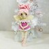 Crochet Nutcracker doll, amigurumi fairy doll crochet pattern, crochet doll with clothes, crochet wings pattern, Nutcracker set