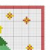 C2C Christmas Tree Blanket Intarsia Graph Chart Crochet Pattern