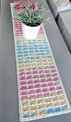 Ripple Waves Table Runner