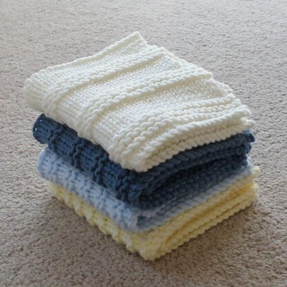 Garter Ridge Wash Cloth