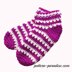 X Stitch Slipper Socks