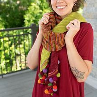 Rhubarb Balls Scarf