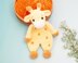Giraffe lovey crochet pattern
