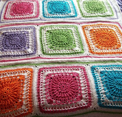 Autumn Warmth Afghan Square