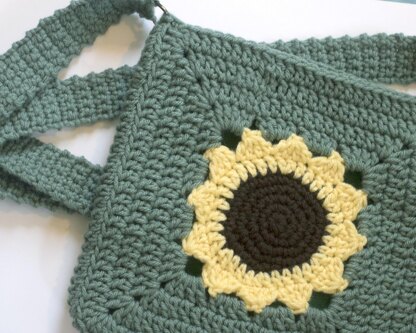 Cross Body Sunflower Purse