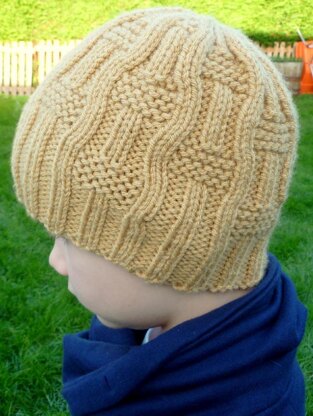 Knitted Baby Boys Girls Unisex Beanie Hat I Make My Own Waves