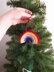 Little Rainbow applique/tree decoration