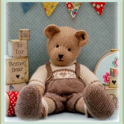 ROMEO Bear - knitting pattern