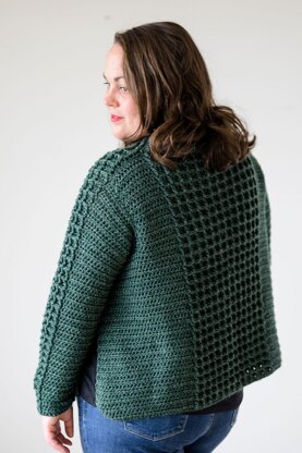 Waffle Side Split Sweater