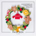 Paintbox Yarns Gingerbread Christmas Wreath PDF (Free)