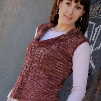 Coralie Top in knit One Crochet Too Kettle Tweed - 2048