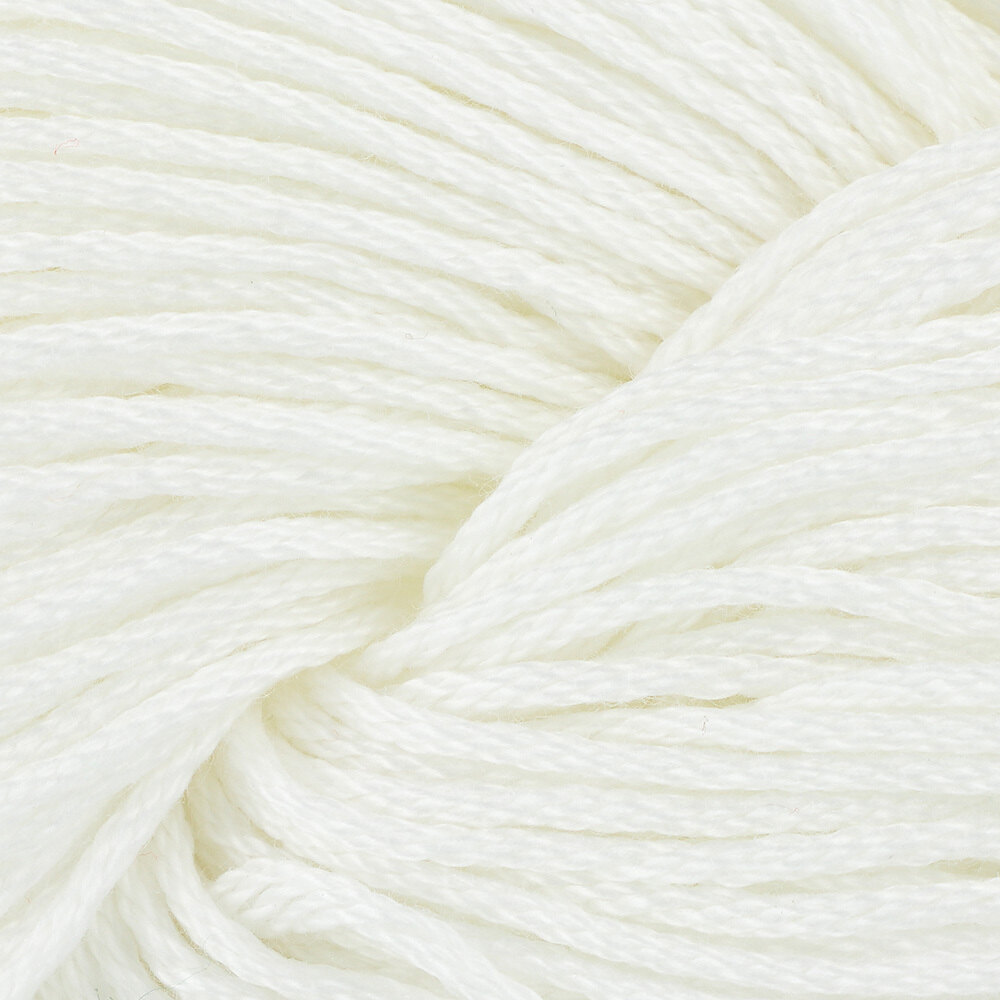 Natural Milk Thick Fingering Weight Cotton Yarn 50g For Knitting