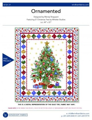 Windham Fabrics Ornamented - Downloadable PDF