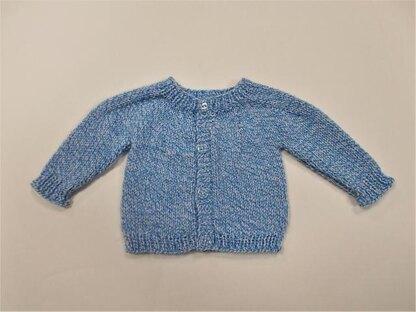 Dinah Top-down Baby Cardigan