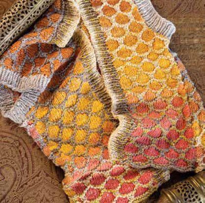Honeycomb Vest in Noro Geshi - 16763 - PDF