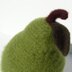 Felted Pear Doorstop