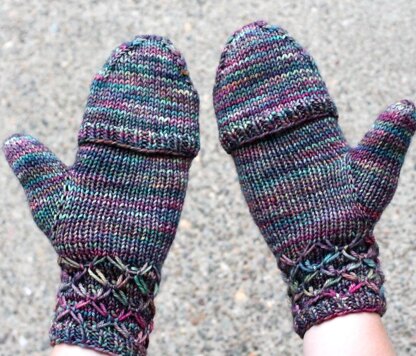 String of Jewels Mitts