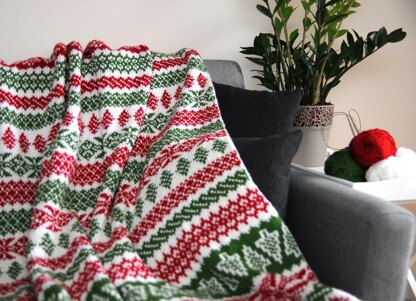 Ho Ho Ho Christmas Blanket