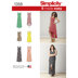 Simplicity Women's Knit Dresses with Length and Neckline Variations 1358 - Paper Pattern, Size A (XXS-XS-S-M-L-XL-XXL)