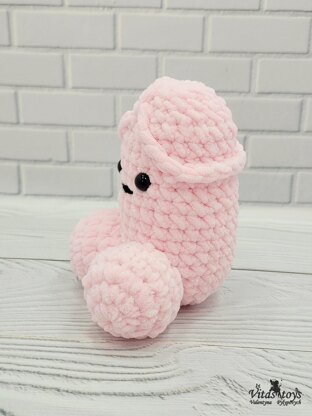 Amigurumi Penis plush