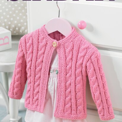 Cardigan in Sirdar Supersoft Aran - 5237 - Downloadable PDF