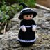 Halloween Witch Doll Knitting Pattern - Toy Knitting Pattern