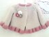 Knit Pattern Baby Girl Jacket Newborn Girl Coat Hannah