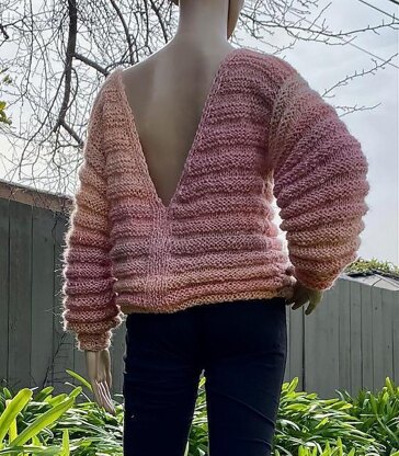 Bella Open Back pullover