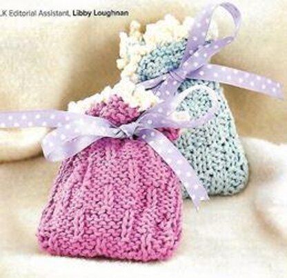 Textured Lavender Bags