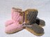 Buttoned Toddler Booties