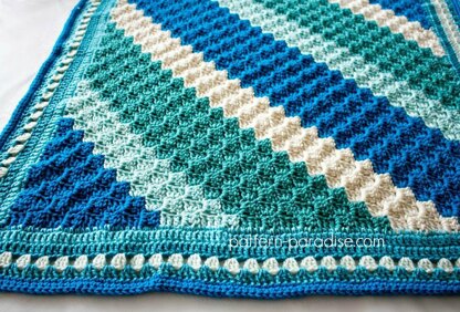 Crochet Casserole C2C Blanket