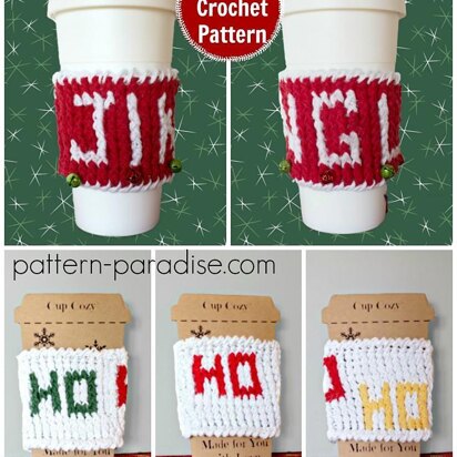 Holiday Graphic Cup Cozy