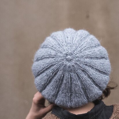 Shell beret - knitting pattern