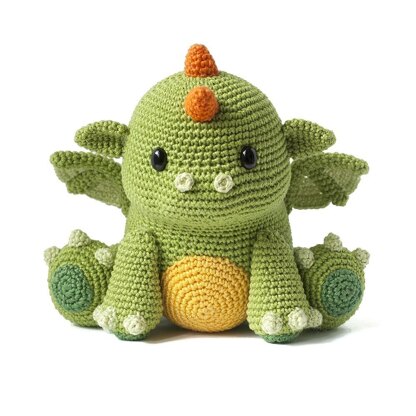 Koji the baby dragon Amigurumi toy