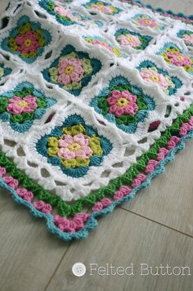 Cottage Garden Blanket