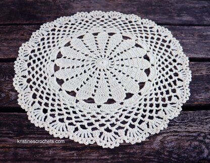 Delicate Lace Doily Written Pattern