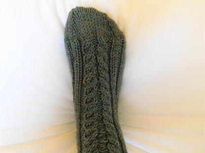 Winter Cabled Socks