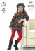 Girl's Sweater Dresses in King Cole Big Value Multi Chunky - 4030 - Leaflet