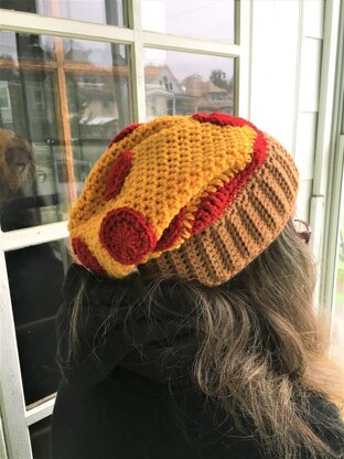 Pizza Slouchy Hat