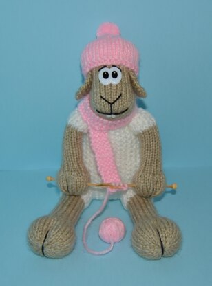 Lila Lamb-Bert The Knitting Sheep