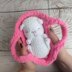 Sleeping kitten in cradle crochet pattern and video