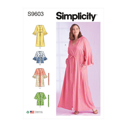  Simplicity 8052 Easy to Sew Women's Blouse Top Sewing