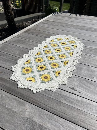 Sunflower Table Runner