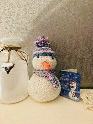 Chilly The Snowman Crochet