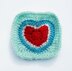 Love Heart Granny Square Motif