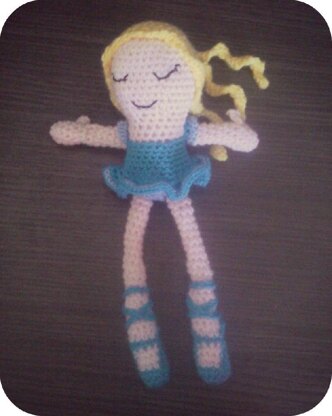 Beautiful Ballerina! Crochet Amigurumi Pattern
