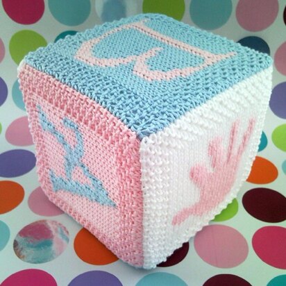 Baby building block cube