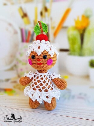 Gingerbread Girlie doll