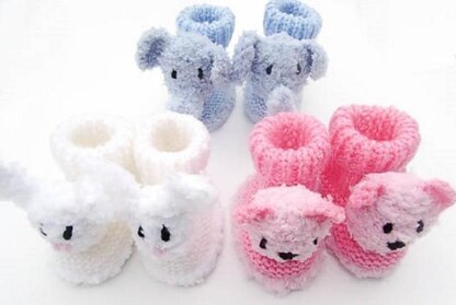 Animal Baby Booties a